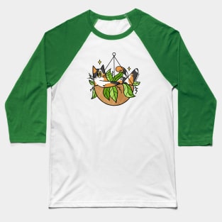 Plant-Loving Purrfection Baseball T-Shirt